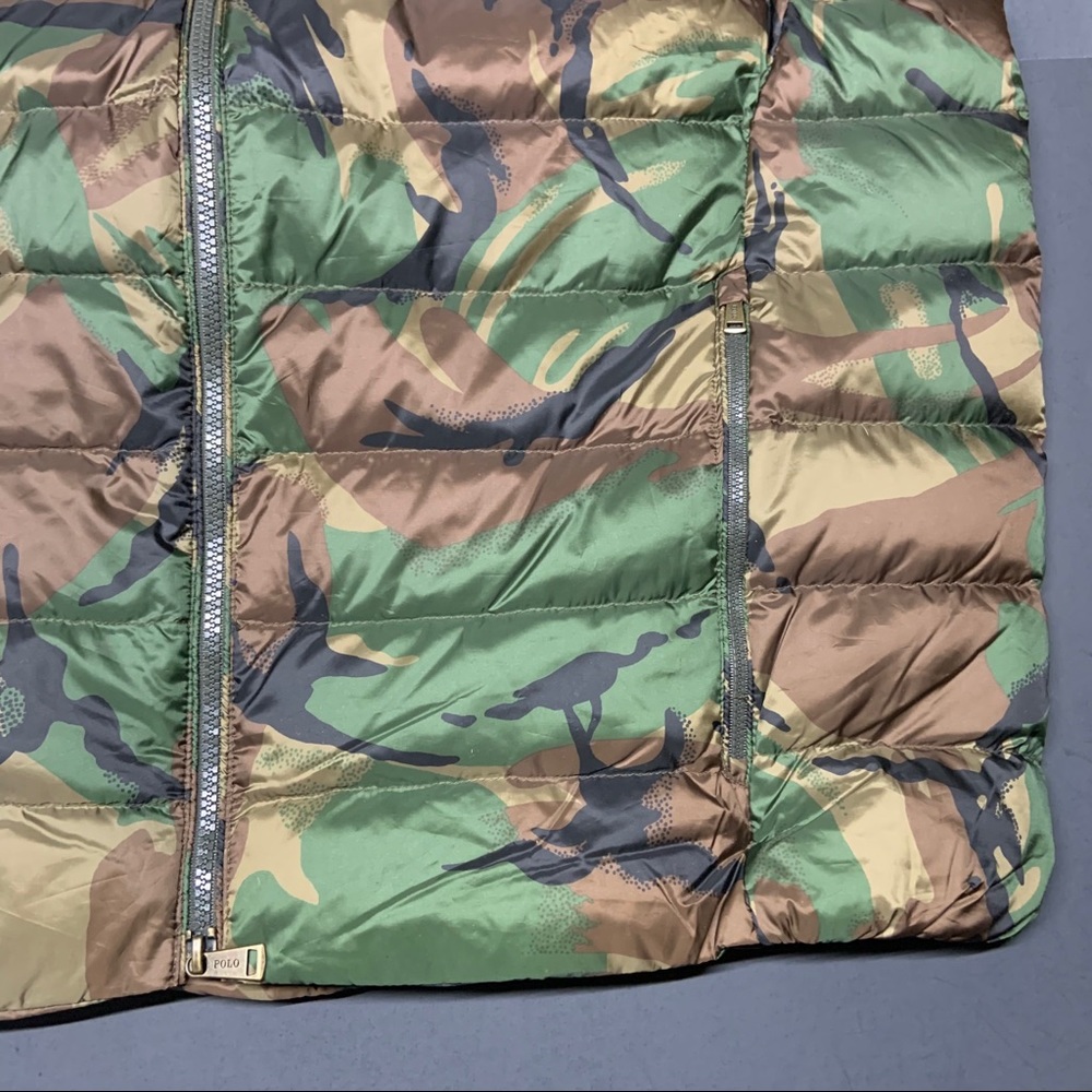 Polo Ralph Lauren Mens Sizes Camo Vest Down - Picture 3 of 4